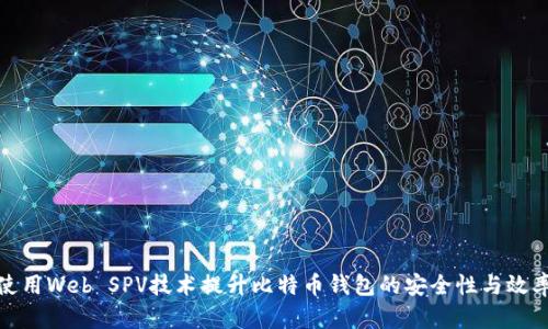 使用Web SPV技术提升比特币钱包的安全性与效率