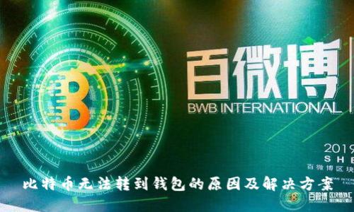 比特币无法转到钱包的原因及解决方案