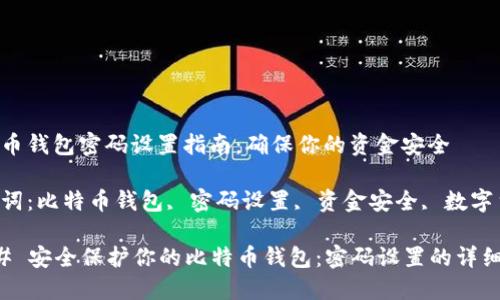 比特币钱包密码设置指南：确保你的资金安全

关键词：比特币钱包, 密码设置, 资金安全, 数字货币

### 安全保护你的比特币钱包：密码设置的详细指南
